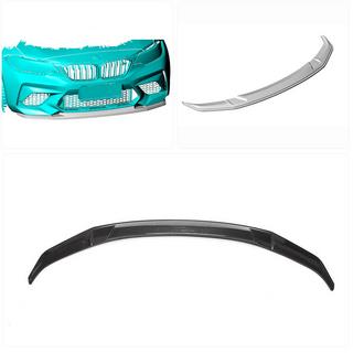 Frontläpp till främre stötfångare Lip V1 (för F87 M2 Competition, kolfiber) BMW 2-serien F22/F23 2014–2021 foto 2