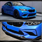 BMW 2-serien F22/F23 2014–2021 Frontläpp till främre stötfångaren Lip V3 (för F87 M2 Competition, kolfiber) foto 6