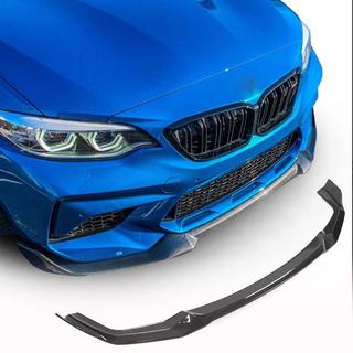 Frontläpp till främre stötfångaren Lip V3 (för F87 M2 Competition, kolfiber) BMW 2-serien F22/F23 2014–2021 foto 1