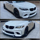 BMW 2-serien F22/F23 2014–2021 Frontläpp Lip V4 (för F87 M2 Competition, kolfiber) foto 4