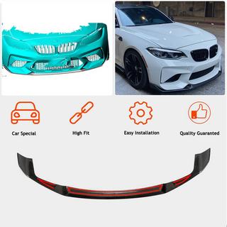 Frontläpp Lip V4 (för F87 M2 Competition, kolfiber) BMW 2-serien F22/F23 2014–2021 foto 2