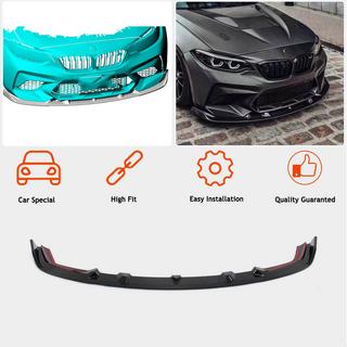 Frontläpp till stötfångare Lip V5 (för F87 M2 Competition, kolfiber) BMW 2-serien F22/F23 2014–2021 foto 2