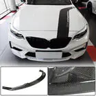 BMW 2-serien F22/F23 2014–2021 Frontläpp till stötfångare Lip V6 (för F87 M2 Competition, kolfiber) foto 1