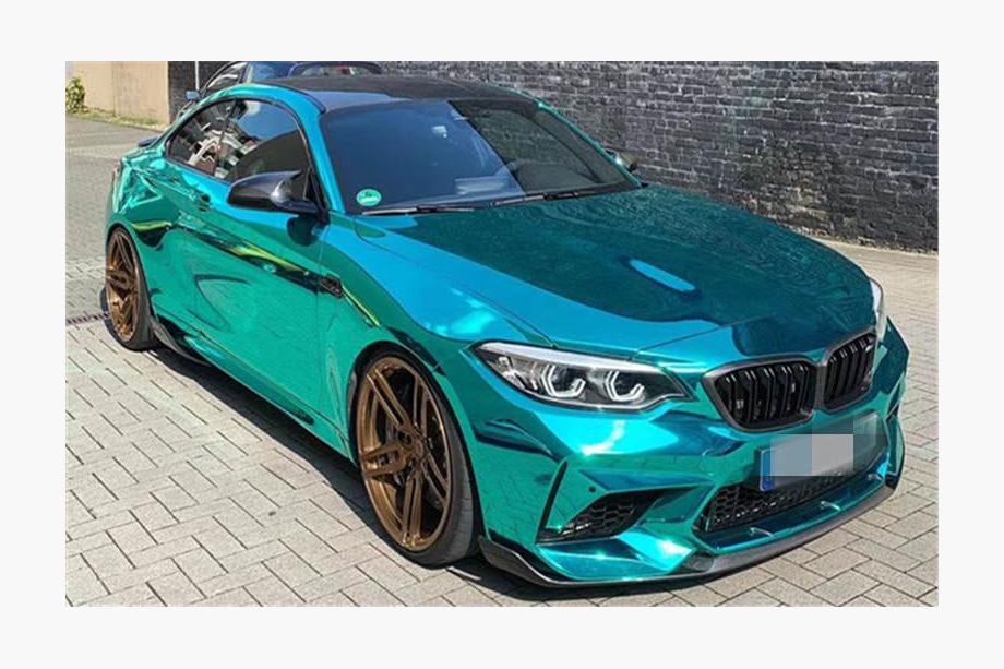 BMW 2-serien F22/F23 2014–2021 Frontläpp Lip V2 (för F87 M2 Competition, kolfiber) Foto 6
