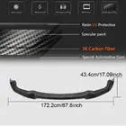 BMW 2-serien F22/F23 2014–2021 Frontläpp till stötfångare Lip V4 (för F87 M2, kolfiber) foto 5