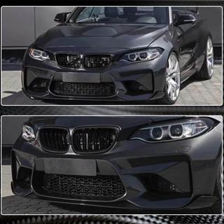Frontläpp till stötfångare Lip V4 (för F87 M2, kolfiber) BMW 2-serien F22/F23 2014–2021 foto 3
