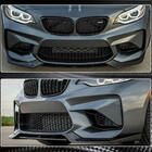BMW 2-serien F22/F23 2014–2021 Frontläpp Lip V2 (för F87 M2, kolfiber) foto 5