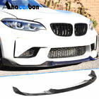 BMW 2-serien F22/F23 2014–2021 Frontläpp Lip V9 (för F87, kolfiber) foto 1