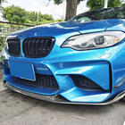 BMW 2-serien F22/F23 2014–2021 Frontläpp Lip V9 (för F87, kolfiber) foto 2