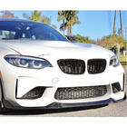 BMW 2-serien F22/F23 2014–2021 Frontläpp Lip V9 (för F87, kolfiber) foto 4
