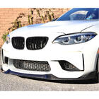 BMW 2-serien F22/F23 2014–2021 Frontläpp Lip V9 (för F87, kolfiber) foto 6