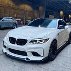 BMW 2-serien F22/F23 2014–2021 Frontläpp Lip V9 (för F87, kolfiber) foto 8