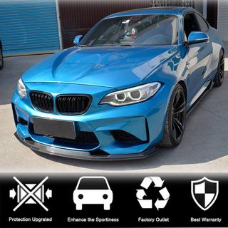 Frontläpp till främre stötfångare Lip V1 (för F87 M2, kolfiber) BMW 2-serien F22/F23 2014–2021 foto 2