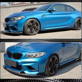 Frontläpp till främre stötfångare Lip V1 (för F87 M2, kolfiber) BMW 2-serien F22/F23 2014–2021 foto 3