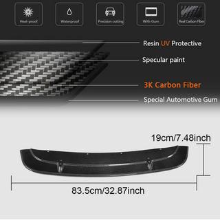 Frontsplitter Lip V7 (för F87 M2/M2C, kolfiber) BMW 2-serien F22/F23 2014–2021 foto 2