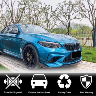 Frontsplitter Lip V7 (för F87 M2/M2C, kolfiber) BMW 2-serien F22/F23 2014–2021 foto 3