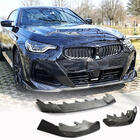 BMW 2-serie G42 2021– Frontläpp Lip till främre stötfångare (för M-Sport, kolfiber) foto 1