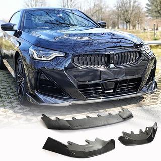 Frontläpp Lip till främre stötfångare (för M-Sport, kolfiber) BMW 2-serie G42 2021– foto 1