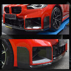 BMW 2-serie G42 2021– Frontläpp till främre stötfångare Carbon V2 (för G87) foto 7