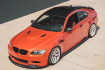 BMW 3-serien E92/E93 2006–2013 Främre stötfångarläpp Lip Hamman-Style V1 (för M3, kolfiber) foto 3