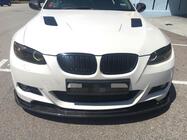 BMW 3-serien E92/E93 2006–2013 Lip till främre stötfångare Hamman-Style V2 (för M3, kolfiber) foto 2