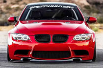 BMW 3-serie E90/E91 2005–2011 Främre stötfångarläpp GT4-Style (för M3, kolfiber) foto 2