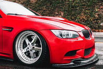 BMW 3-serie E90/E91 2005–2011 Främre stötfångarläpp GT4-Style (för M3, kolfiber) foto 4