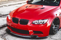 BMW 3-serie E90/E91 2005–2011 Främre stötfångarläpp GT4-Style (för M3, kolfiber) foto 5