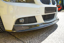 BMW 3-serie E90/E91 2005–2011 Frontläpp till främre stötfångare (för E90 M-Sport 2008-2011, kolfiber) foto 5