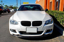 BMW 3-serien E92/E93 2006–2013 Frontläpp RK-Style (för 2010-2012 M-Sport, kolfiber) foto 3