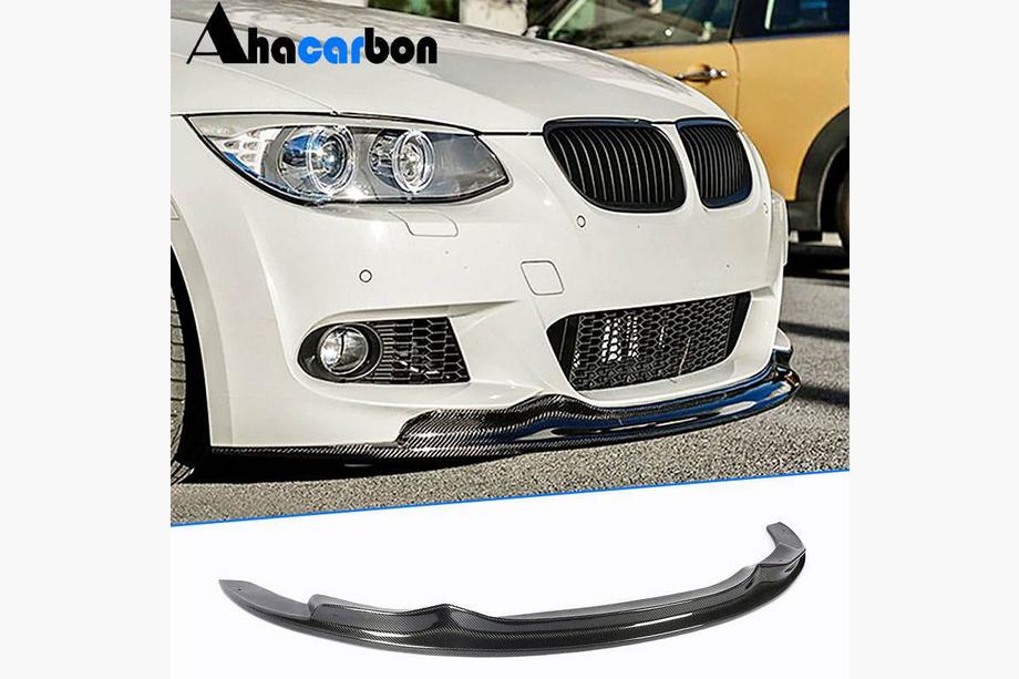 BMW 3-serie E90/E91 2005–2011 Frontläpp till stötfångare FRP V2 (2010-2012 M-Sport) Image