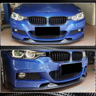 Frontläpp till stötfångare Lip Mad-Style (för F30 M-Sport, kolfiber) BMW 3-serien F30/F31 2012–2019 foto 4