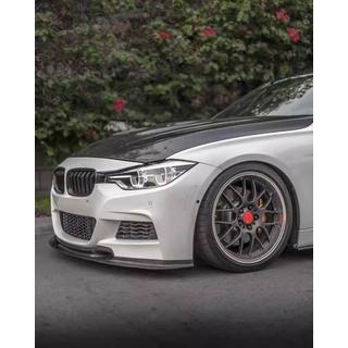 Frontläpp Lip V-Style (för F30 M-Sport, kolfiber) foto 3