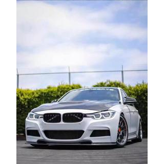 Frontläpp Lip V-Style (för F30 M-Sport, kolfiber) foto 4