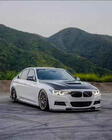 BMW 3-serien F30/F31 2012–2019 Frontläpp till främre stötfångare FRP V3 (M-Performance) foto 5