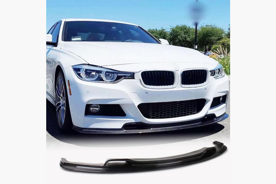 BMW 3-serien F30/F31 2012–2019 Frontläpp till främre stötfångare FRP V3 (M-Performance) Image