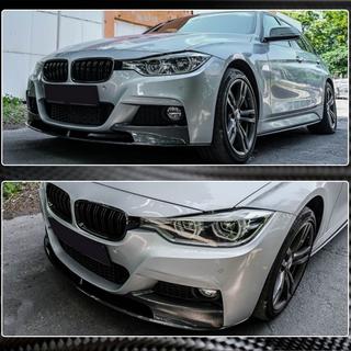 Frontläpp till främre stötfångare MP-Style (för F30 M-Sport, kolfiber) BMW 3-serien F30/F31 2012–2019 foto 3