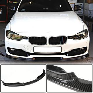 Frontläpp Lip till främre stötfångaren (för F30 Base 2012-2015, kolfiber) BMW 3-serien F30/F31 2012–2019 foto 1