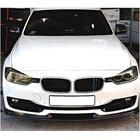 BMW 3-serien F30/F31 2012–2019 Frontspoilerläpp till främre stötfångare FRP V2 (2012-2015 Base) foto 2