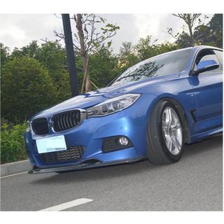 Frontläpp till stötfångaren Lip V-Style (för M-Sport, kolfiber) BMW 3-serie F34 2013–2020 foto 3