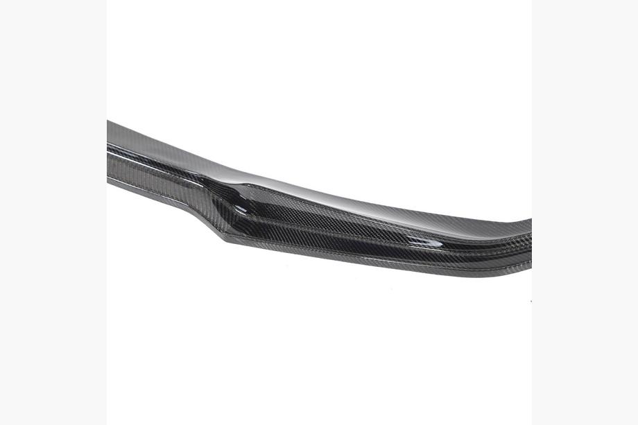 BMW 3-serien G20/G21 2018– Frontläpp till stötfångare Lip V8 (för M-Sport 2018-2022, kolfiber) Foto 7