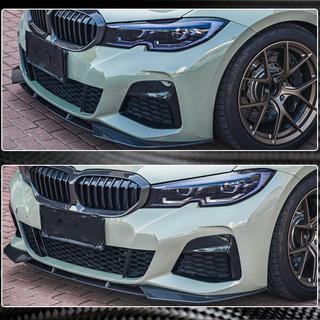 Frontläpp till stötfångare Lip SC-Style (för M-Sport 2018-2022, kolfiber) BMW 3-serien G20/G21 2018– foto 4