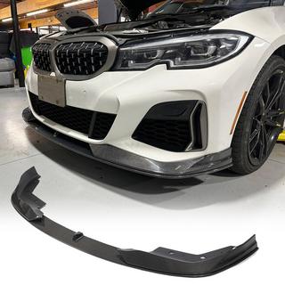 Främre stötfångarläpp AC-Style (för M-Sport 2018-2022, kolfiber) BMW 3-serien G20/G21 2018– foto 1