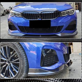 Främre stötfångarläpp AC-Style (för M-Sport 2018-2022, kolfiber) BMW 3-serien G20/G21 2018– foto 3