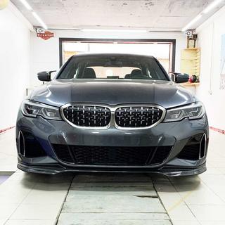 Frontsplitter Lip V3 (för M-Sport 2018-2022, kolfiber) BMW 3-serien G20/G21 2018– foto 1