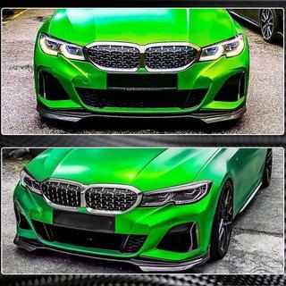 Frontsplitter Lip V3 (för M-Sport 2018-2022, kolfiber) BMW 3-serien G20/G21 2018– foto 3
