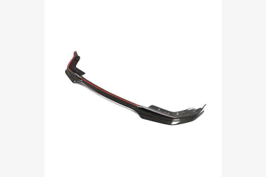 BMW 3-serien G20/G21 2018– Frontsplitter Lip V3 (för M-Sport 2018-2022, kolfiber) Foto 8