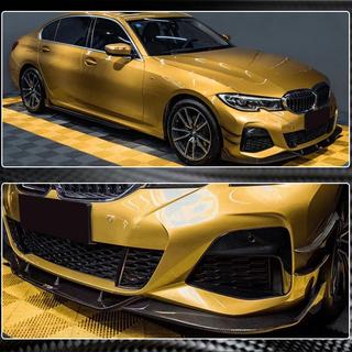 Frontsplitter/läpp till stötfångare Lip PD-Style (för M-Sport 2018-2022, kolfiber) BMW 3-serien G20/G21 2018– foto 4