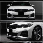 BMW 3-serien G20/G21 2018– Frontläpp till främre stötfångare Lip V7 (för M-Sport 2018-2022, kolfiber) foto 5