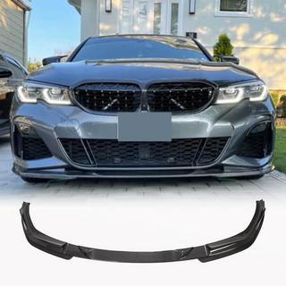 Frontläpp till främre stötfångare Lip V7 (för M-Sport 2018-2022, kolfiber) BMW 3-serien G20/G21 2018– foto 1